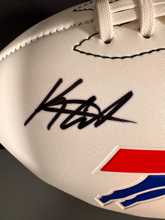 Keon Coleman Buffalo Bills Signed Football