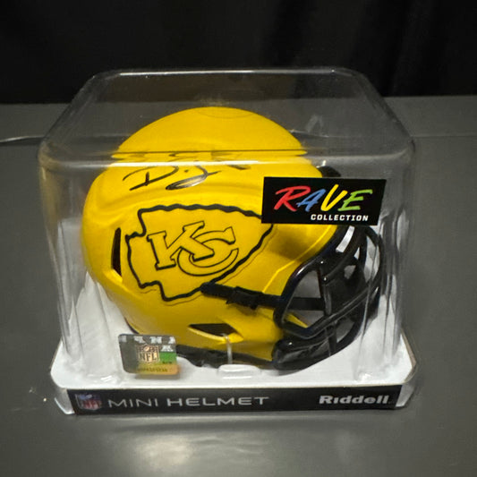 Dwayne Bowe Kansas City Chiefs Signed Mini Helmet