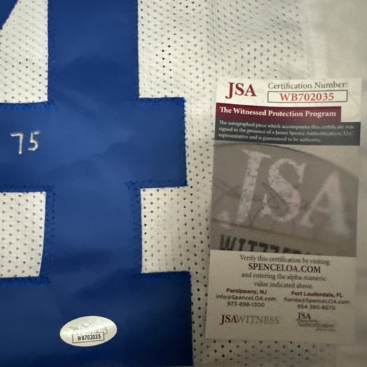 Lenny Moore Indianapolis Colts Signed Jersey