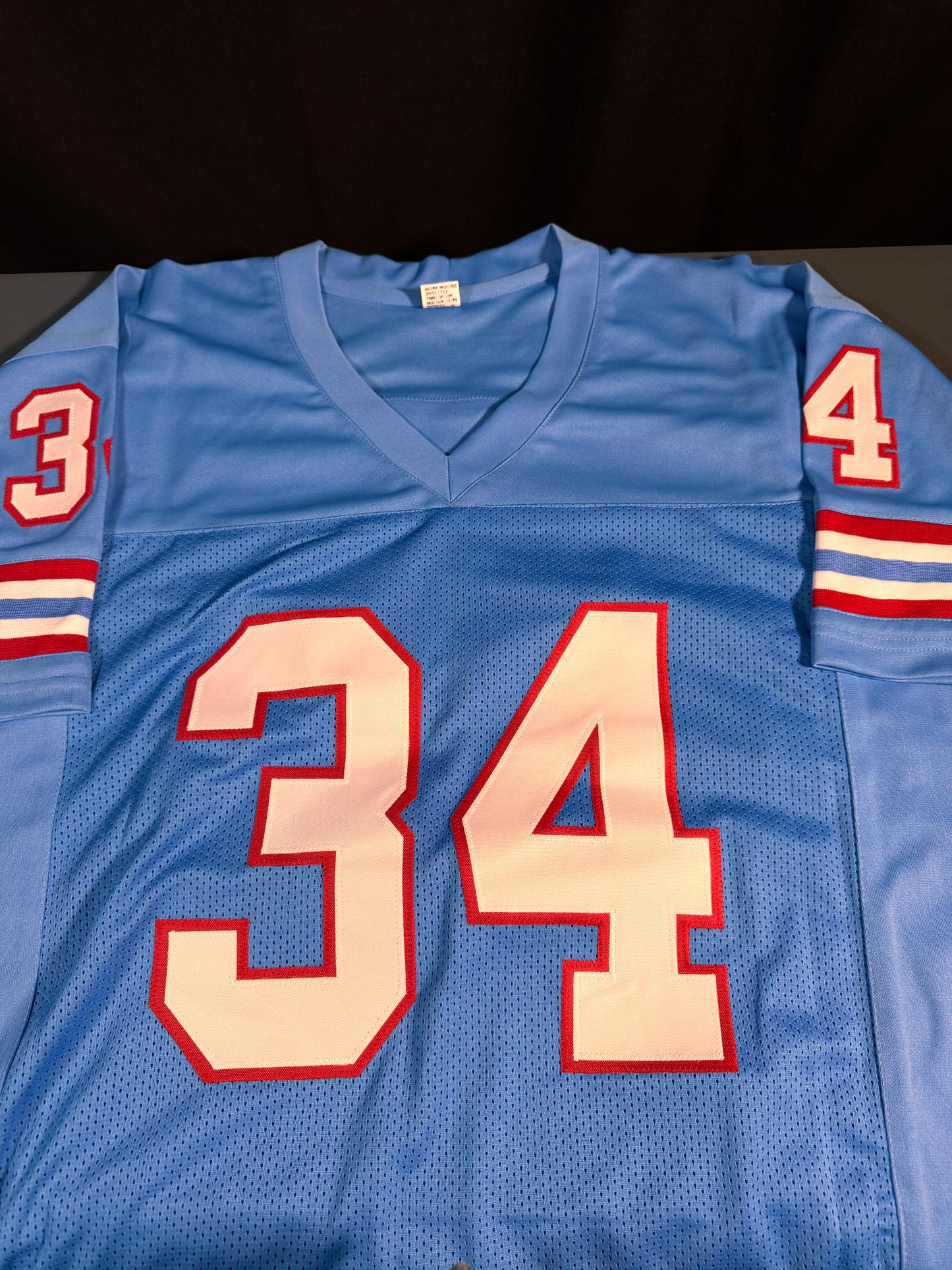 Earl Campbell Houston Oilers Signed Jersey