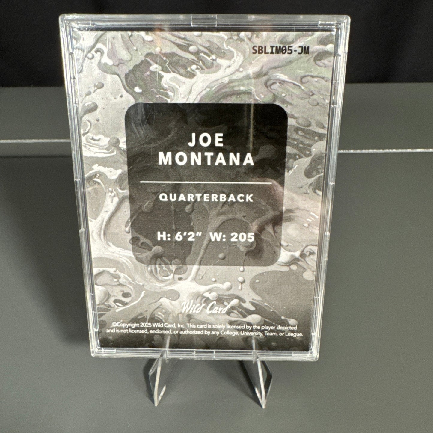 Joe Montana San Francisco 49ers Card