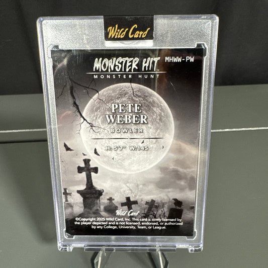 Pete Weber Bowling Card