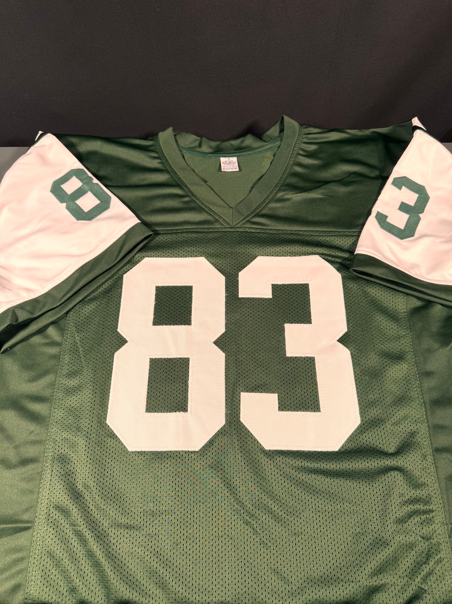Santana Moss New York Jets Signed Jersey
