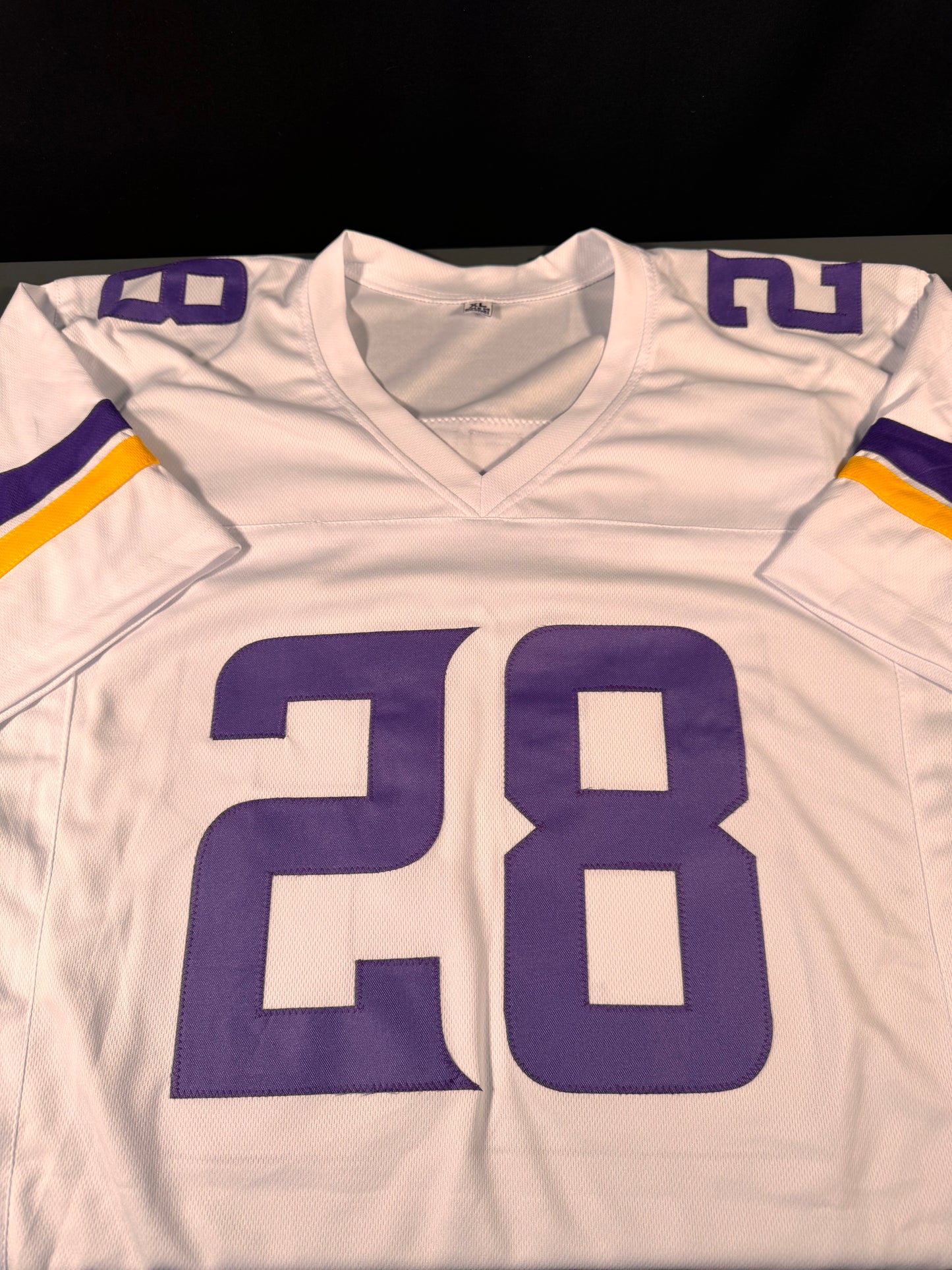 Adrian Peterson Custom Minnesota Vikings Signed Jersey