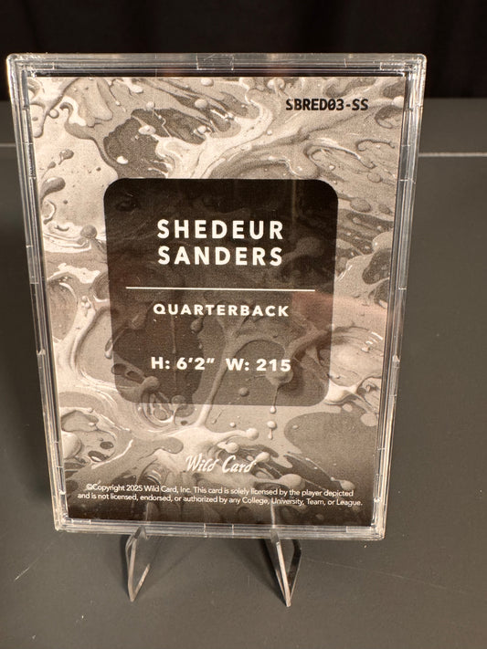 Shedeur Sanders Cleveland Browns Card
