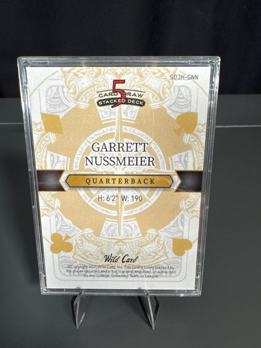 Garrett Nussmeier LSU Tigers Card