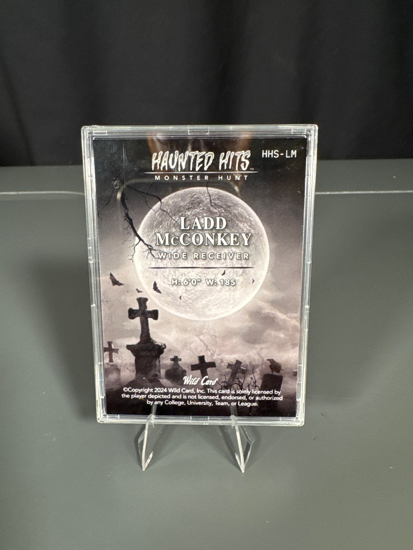 Ladd McConkey Los Angles Chargers Card