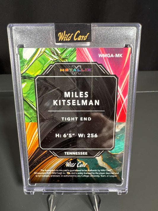 Miles Kitselman Tennessee Volunteers Card