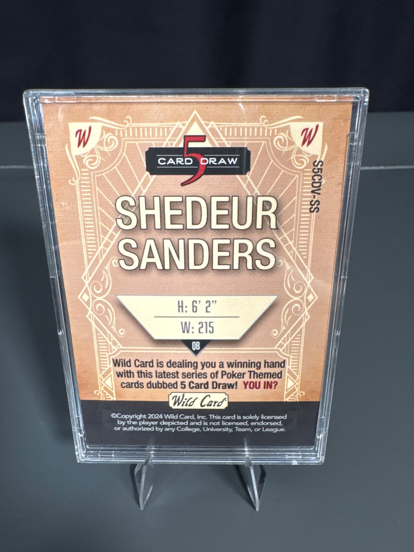 Shedeur Sanders Cleveland Browns Card