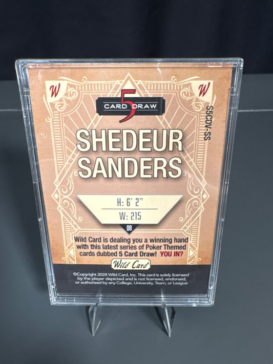 Shedeur Sanders Cleveland Browns Card