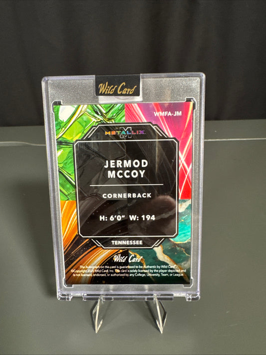 Jermod McCoy Tennessee Volunteers Card