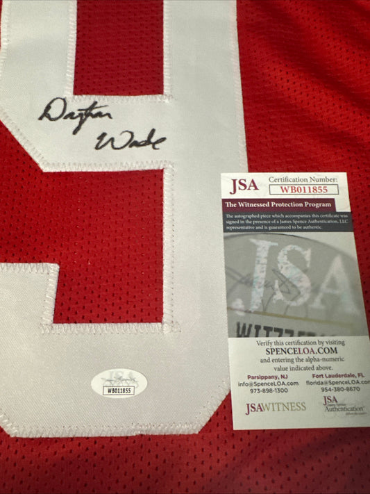 Dayton Wade Ole Miss Buckeyes Signed Jersey
