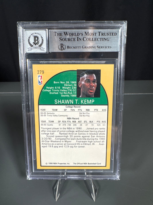 Shawn Kemp Seattle SuperSonics Card