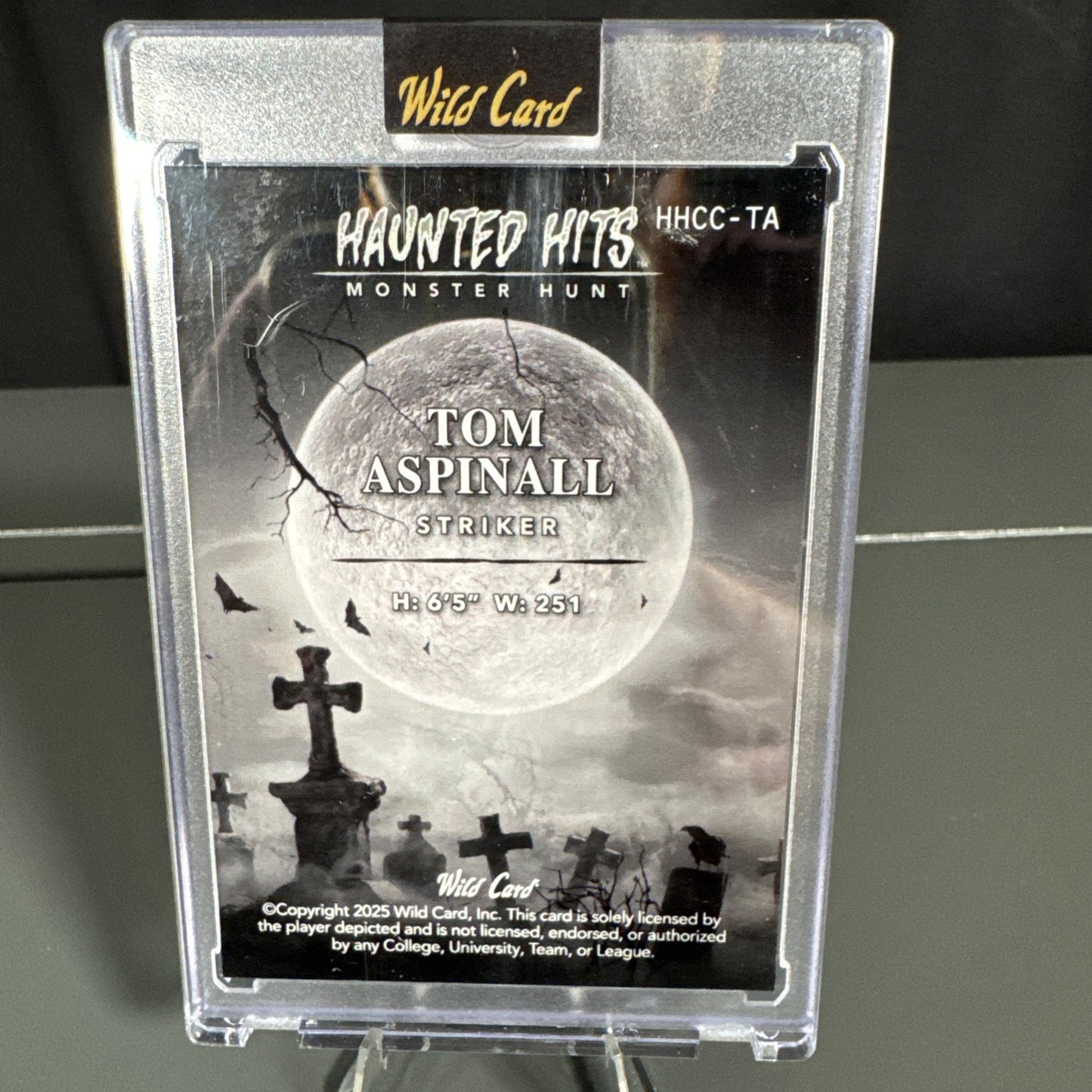 Tom Aspinall UFC Card