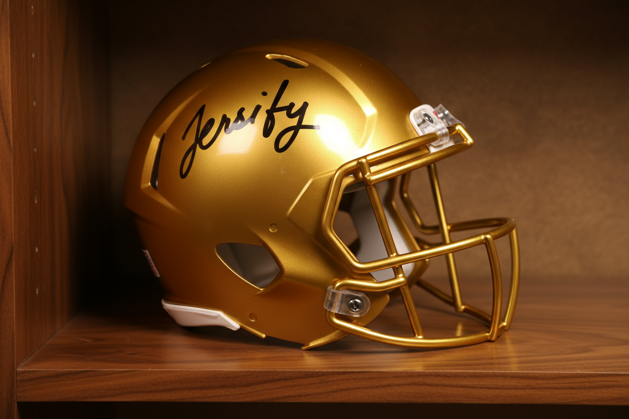 Signed Full Size Helmets