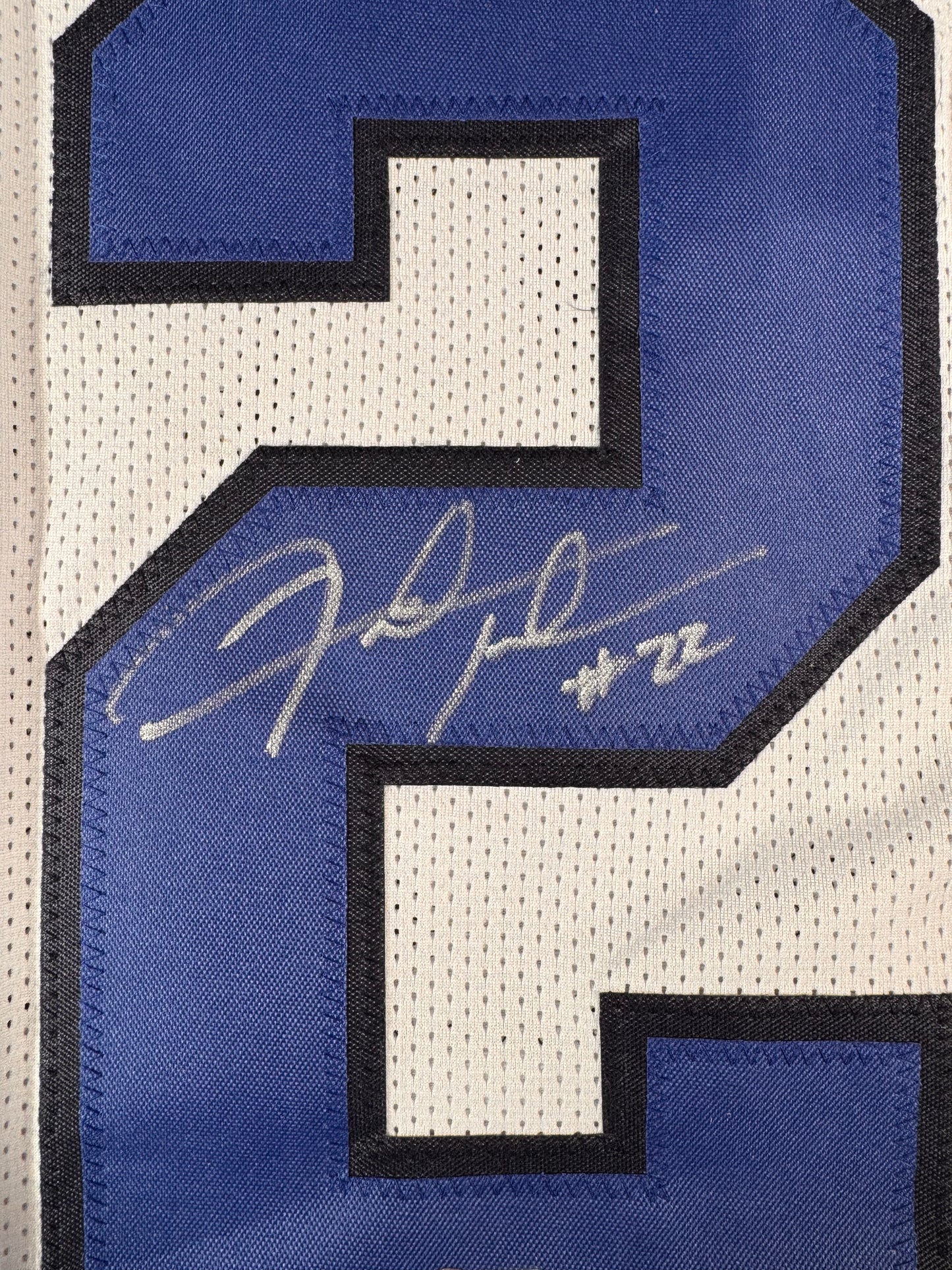 Freddy Jackson Custom Buffalo Bills Signed Jersey