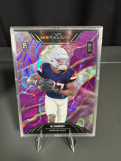 RJ Harvey Denver Broncos Card
