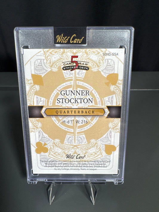 Gunner Stockton Georgia Bulldogs Card