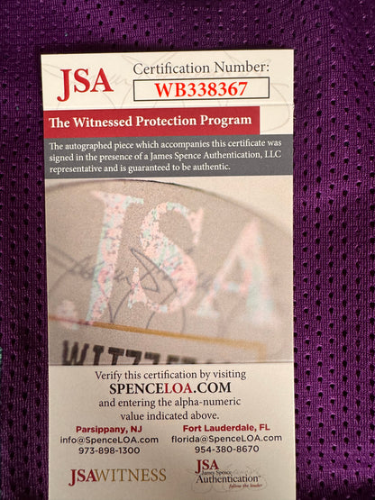 Muggsy Bogues Charlotte Hornets Signed Jersey