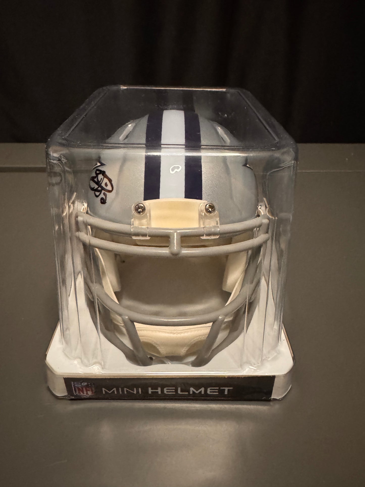 Emmitt Smith Dallas Cowboys Signed Mini Helmet