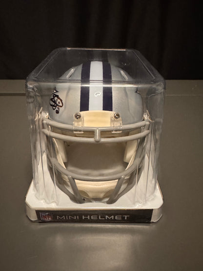 Emmitt Smith Dallas Cowboys Signed Mini Helmet
