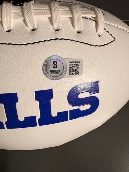 Keon Coleman Buffalo Bills Signed Football