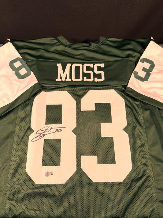 Santana Moss New York Jets Signed Jersey