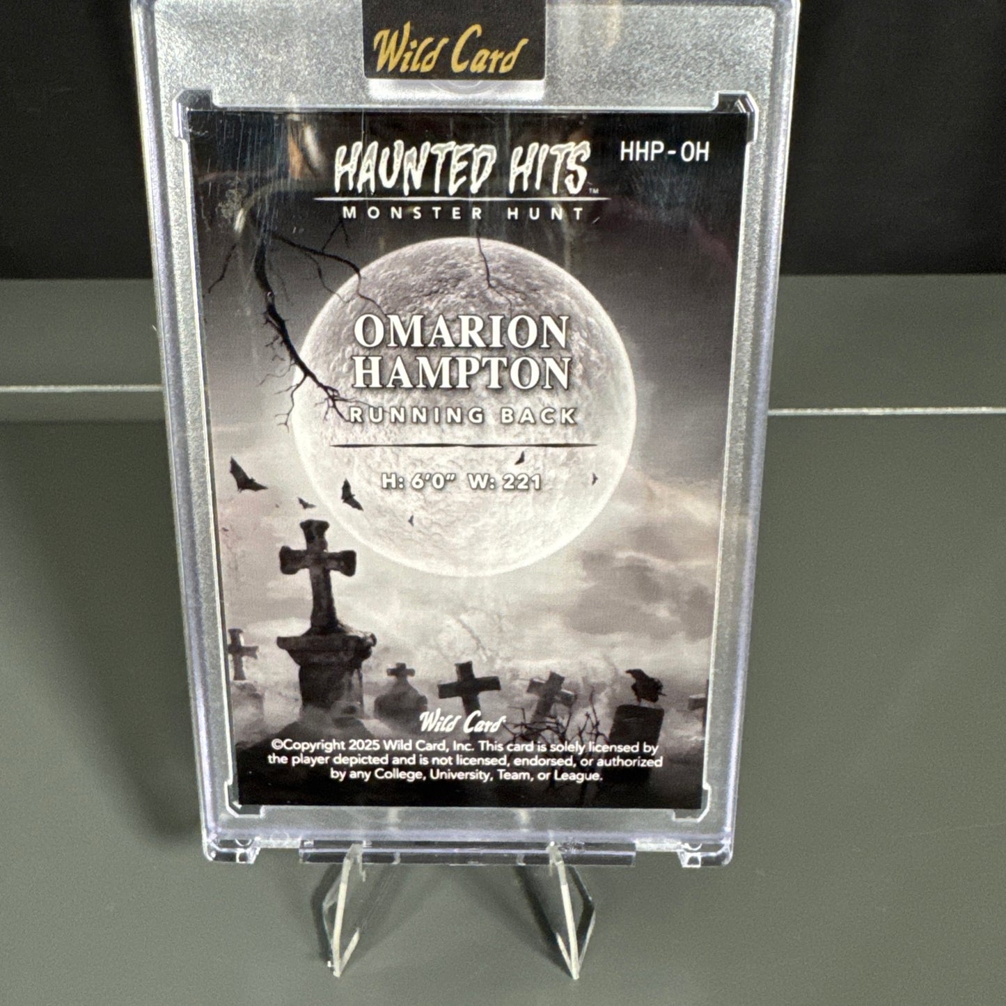 Omarion Hampton Los Angeles Chargers Card