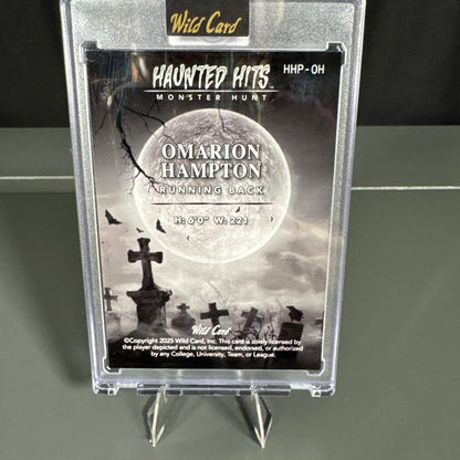 Omarion Hampton Los Angeles Chargers Card