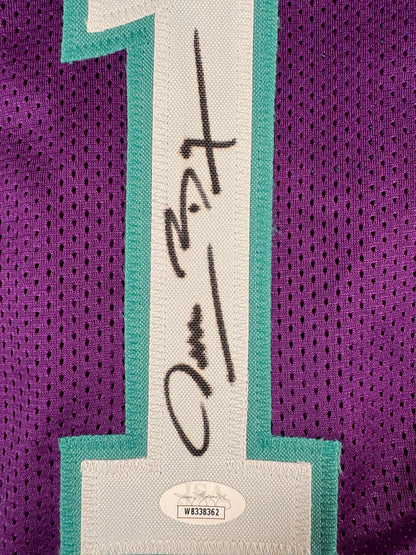 Muggsy Bogues Charlotte Hornets Signed Jersey