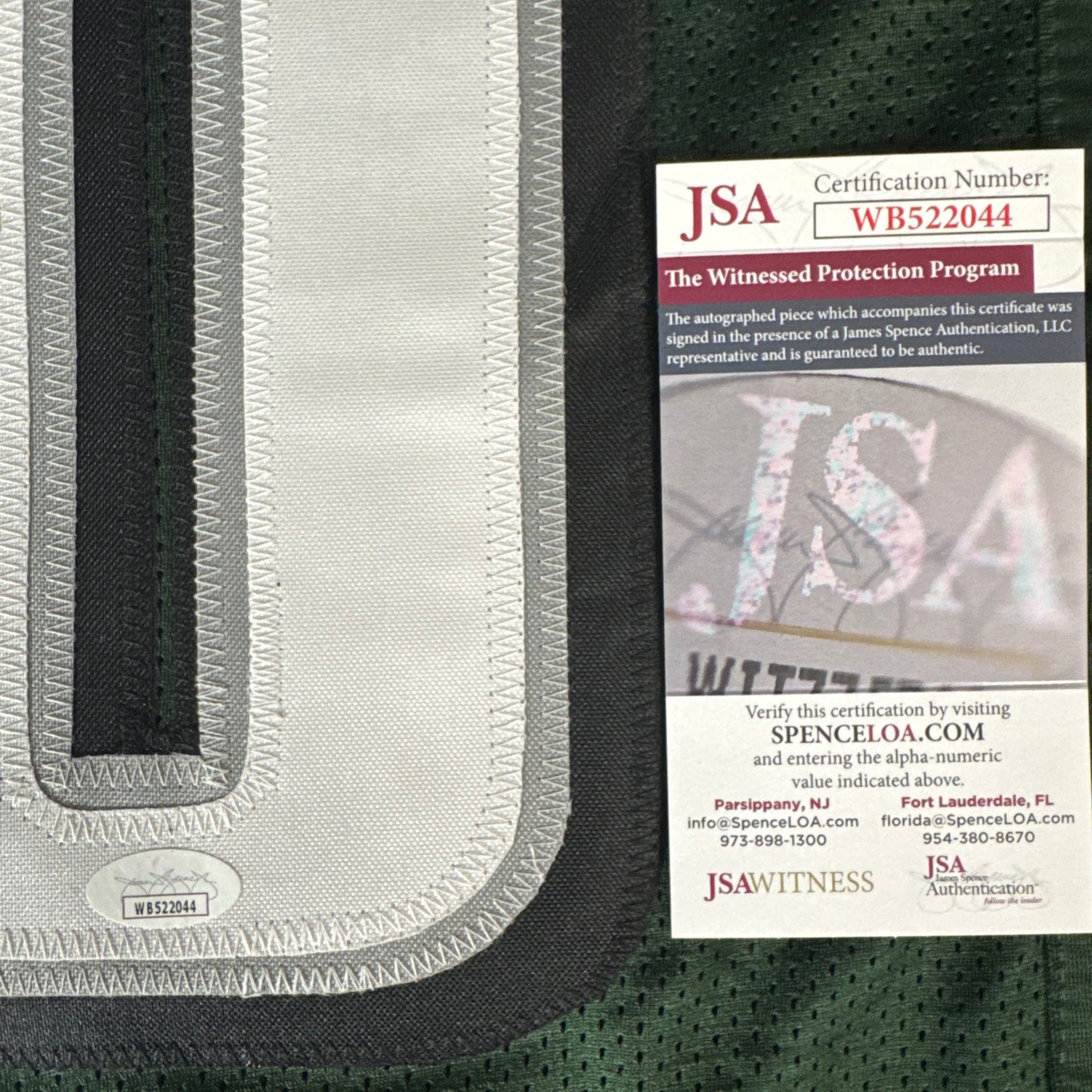 Irving Fryar Philadelphia Eagles Signed Jersey