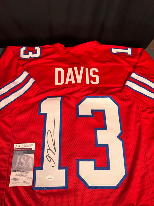 Gabe Davis Buffalo Bills Signed Jersey