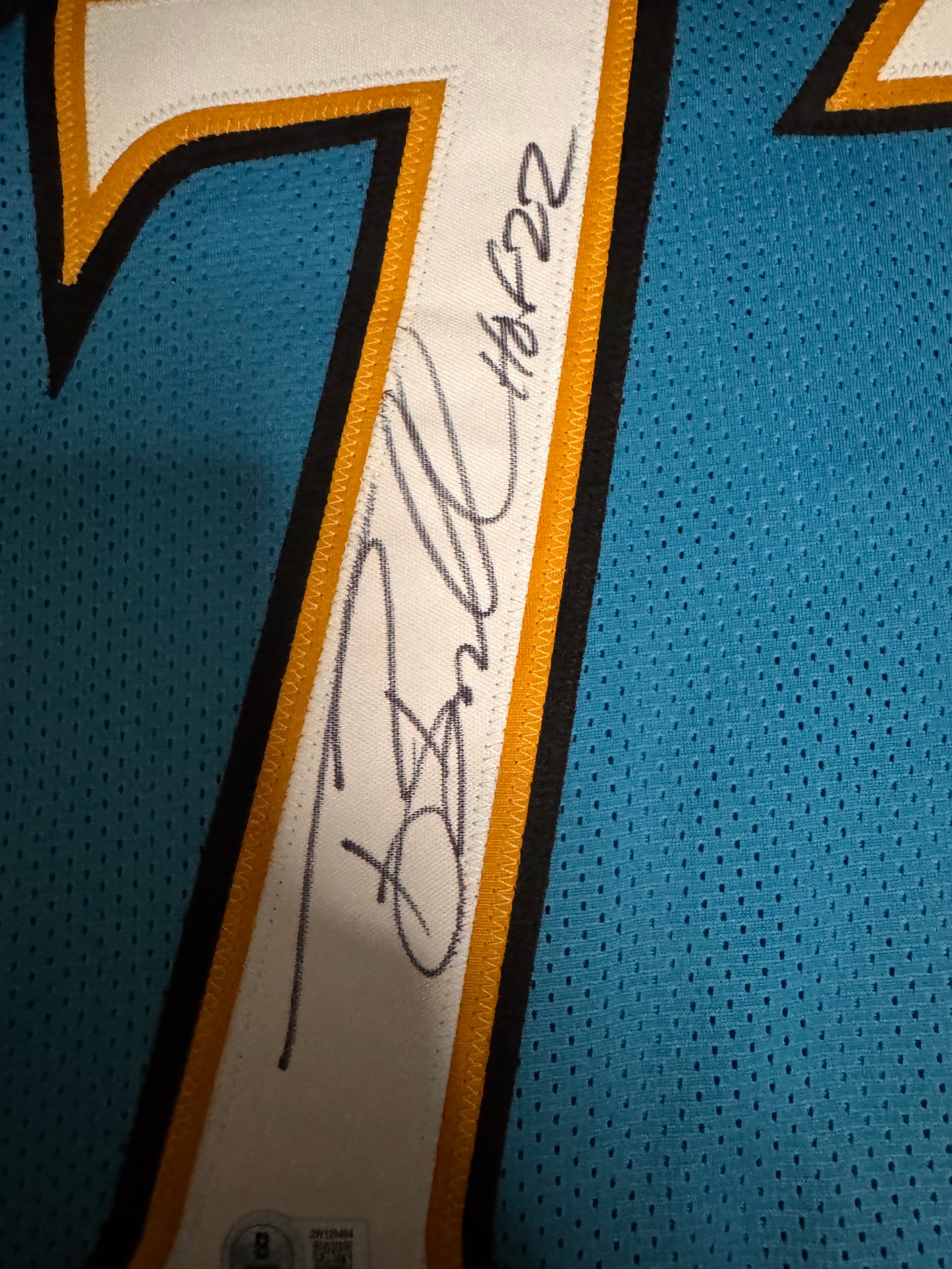 Tony Boselli Jacksonville Jaguars Signed Jersey