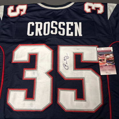 Keion Crossen New England Patriots Signed Jersey