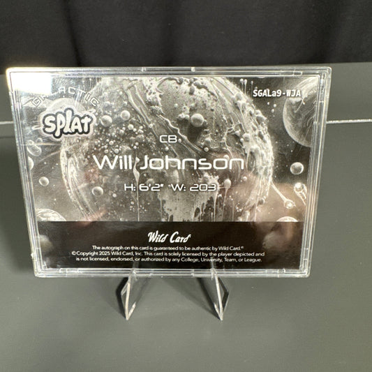 Will Johnson Arizona Cardinals Card