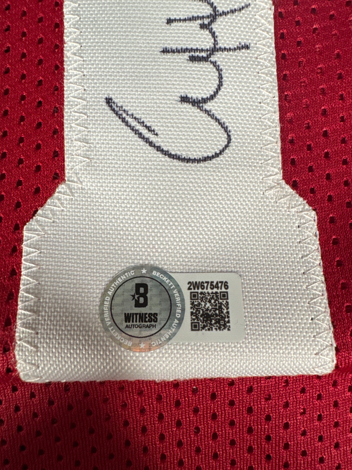 Clifford Omoruyi Alabama Crimson Tide Signed Jersey