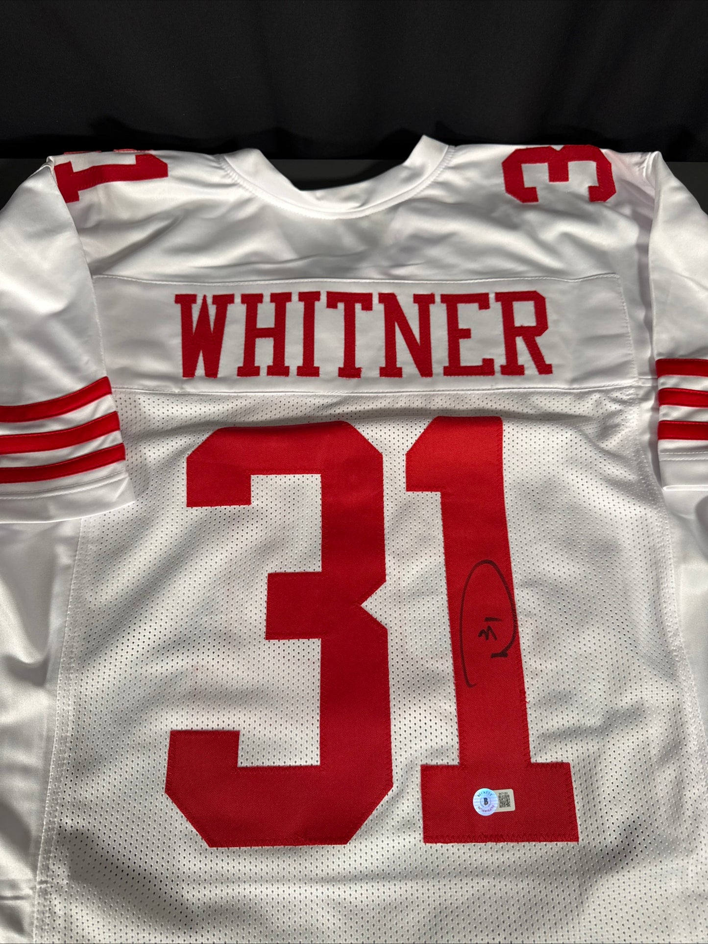 Donte Whitner San Francisco 49ers Signed Jersey