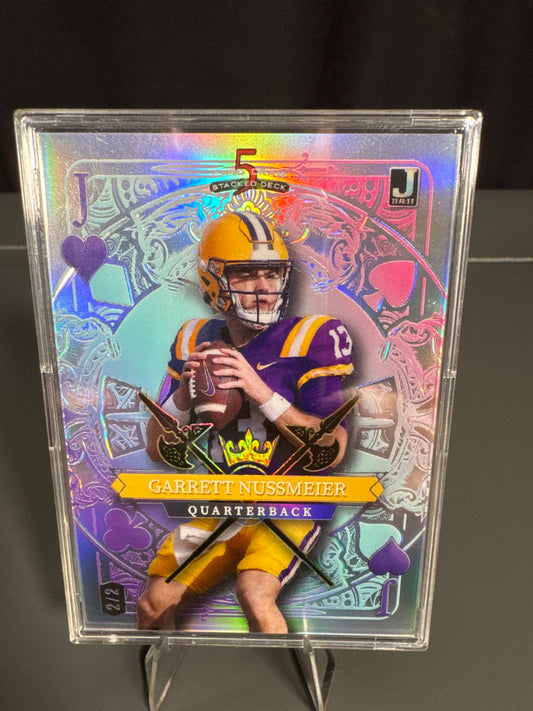 Garrett Nussmeier LSU Tigers Card