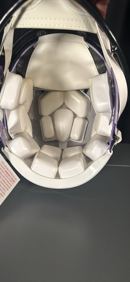 J.J. McCarthy Minnesota Vikings Signed Full Size Helmets