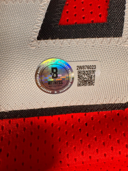 Mario Chalmers Miami Heat Signed Jersey