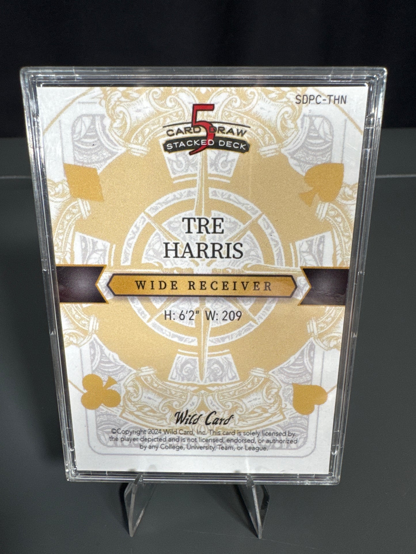 Tre Harris Los Angeles Chargers Card