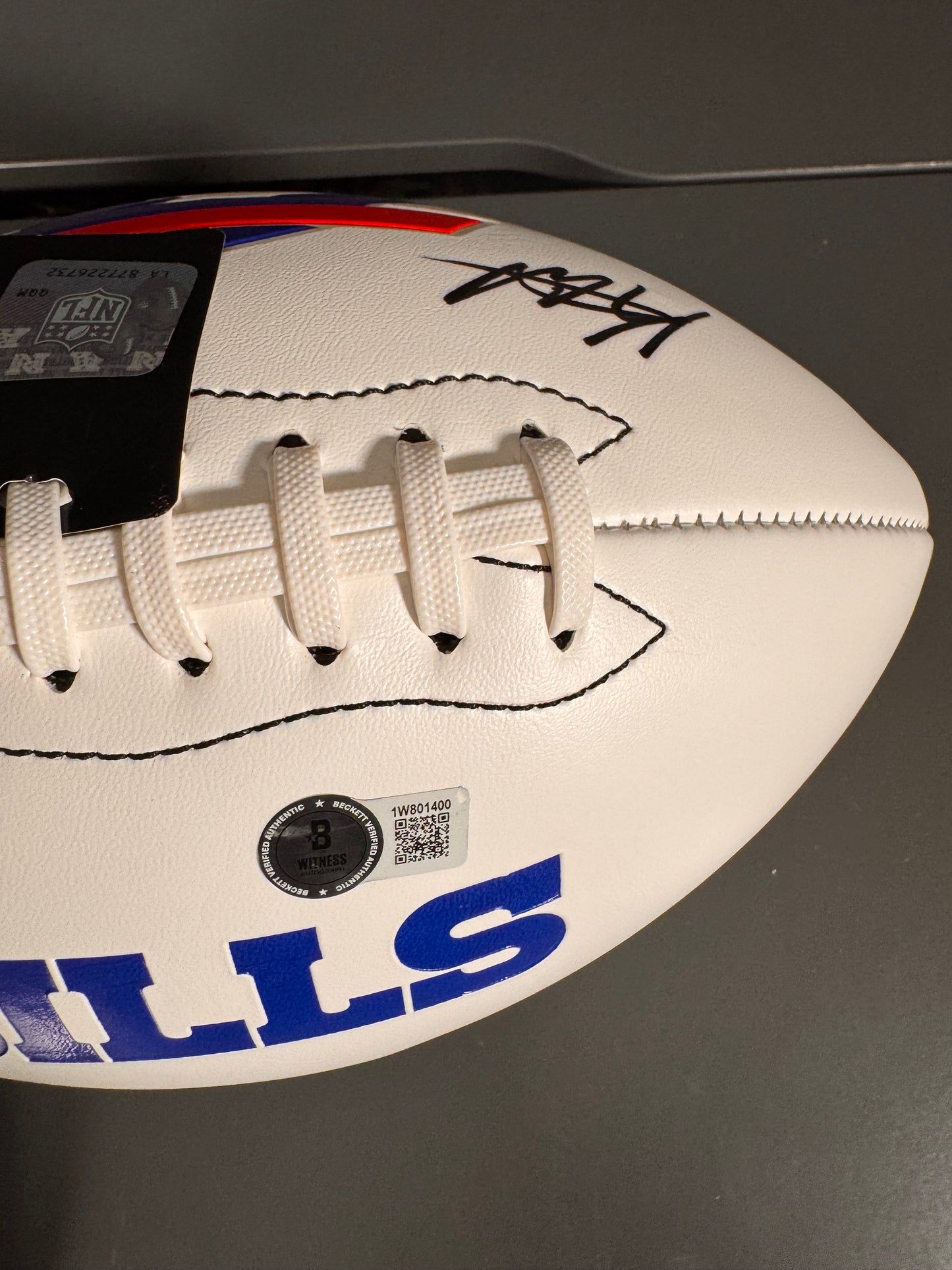 Keon Coleman Buffalo Bills Signed Football