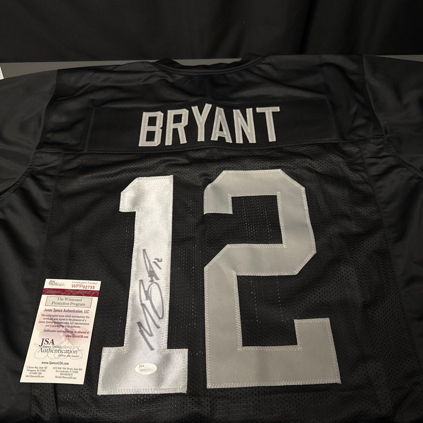 Martavis Bryant Las Vegas Raiders Signed Jersey