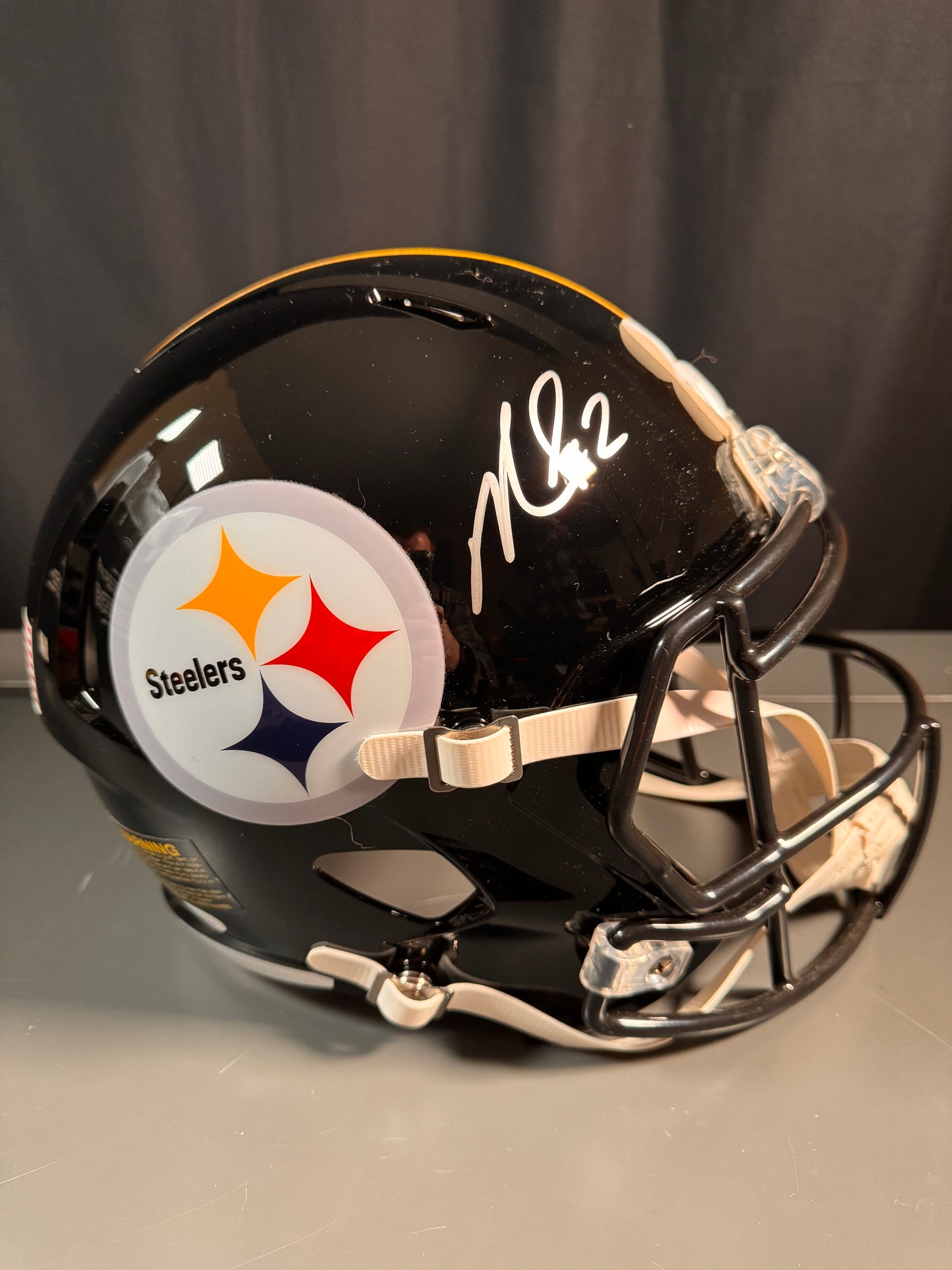 Michael Vick Pittsburgh Steelers Signed Full Size Helmets