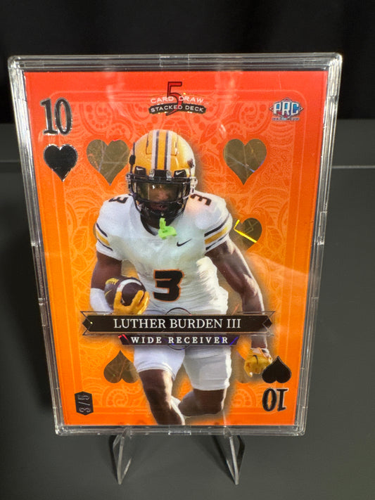 Luther Burden Chicago Bears Card