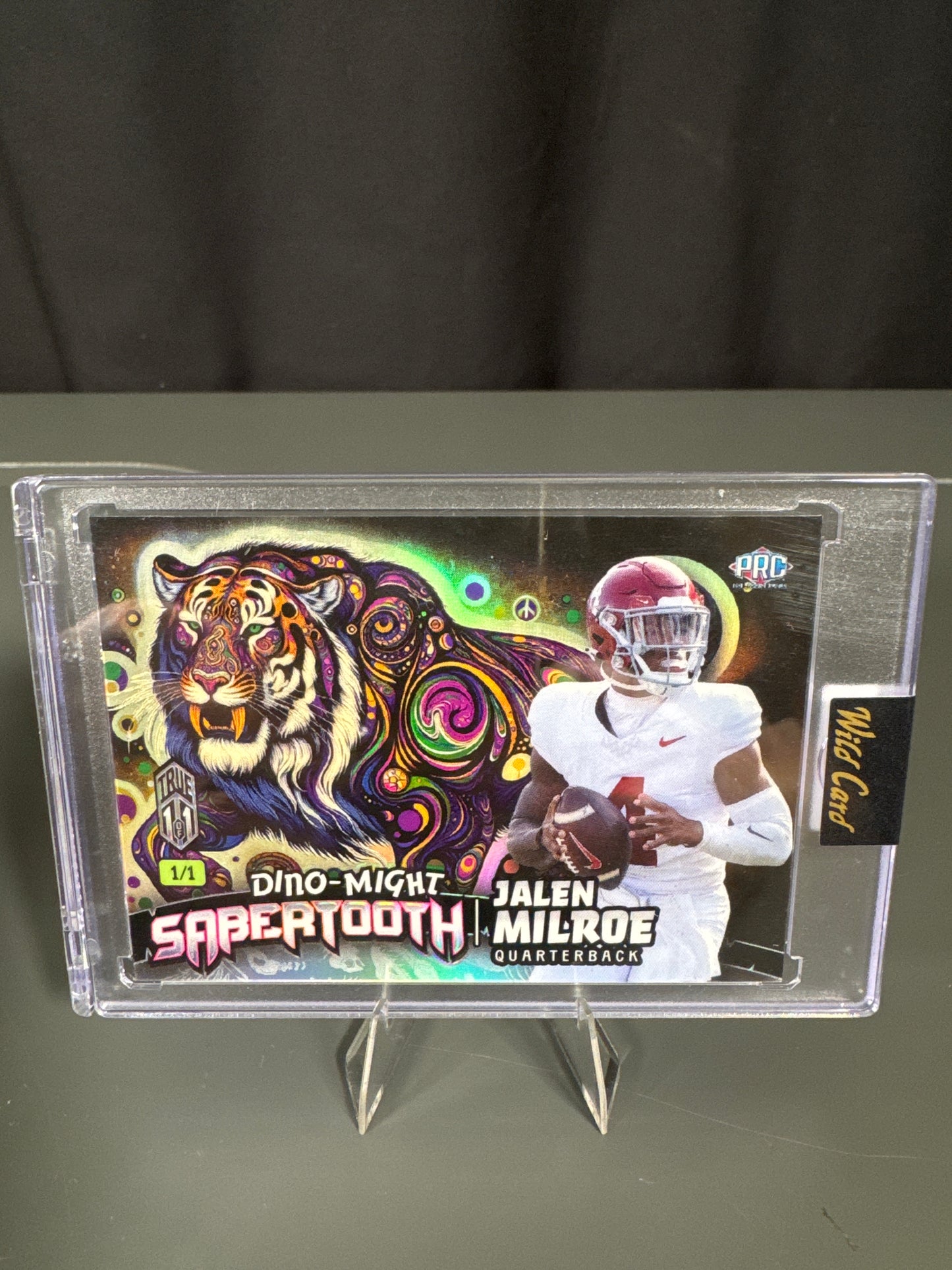 Jalen Milroe Seattle Seahawks Card