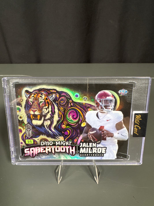 Jalen Milroe Seattle Seahawks Card