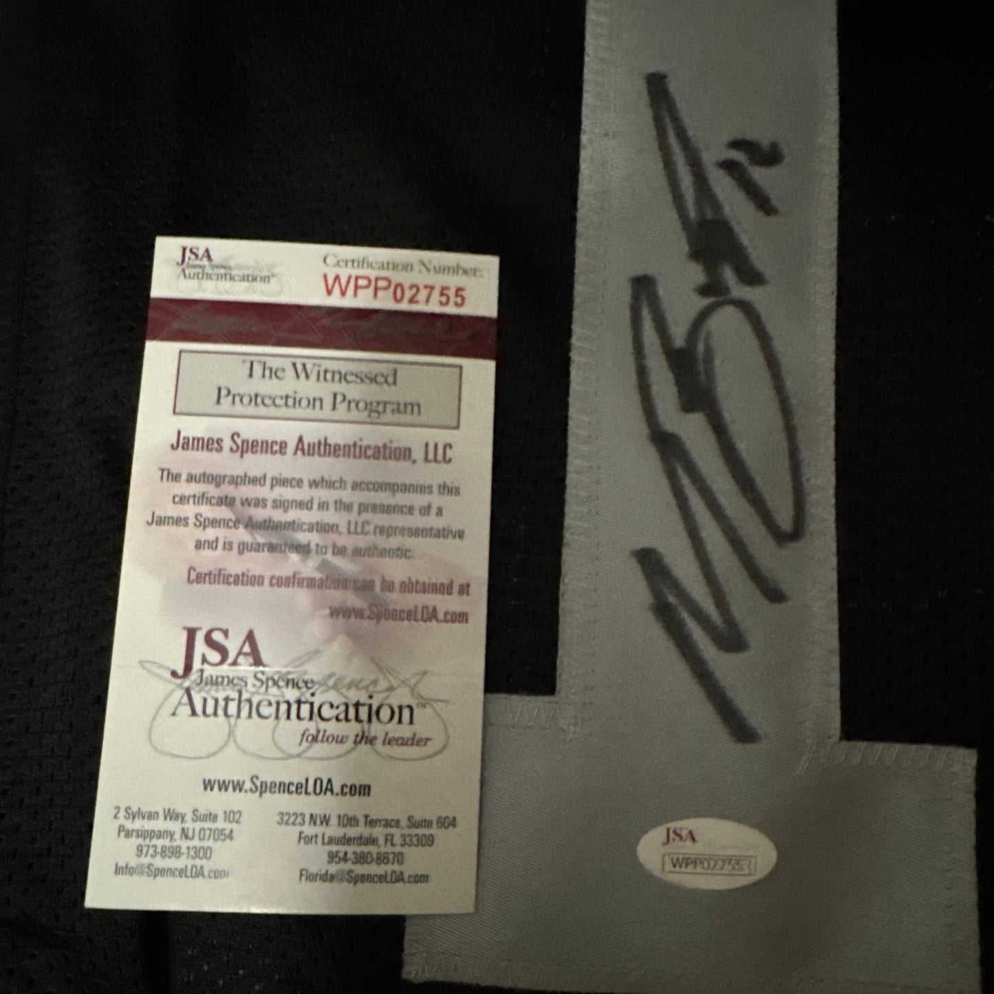 Martavis Bryant Las Vegas Raiders Signed Jersey