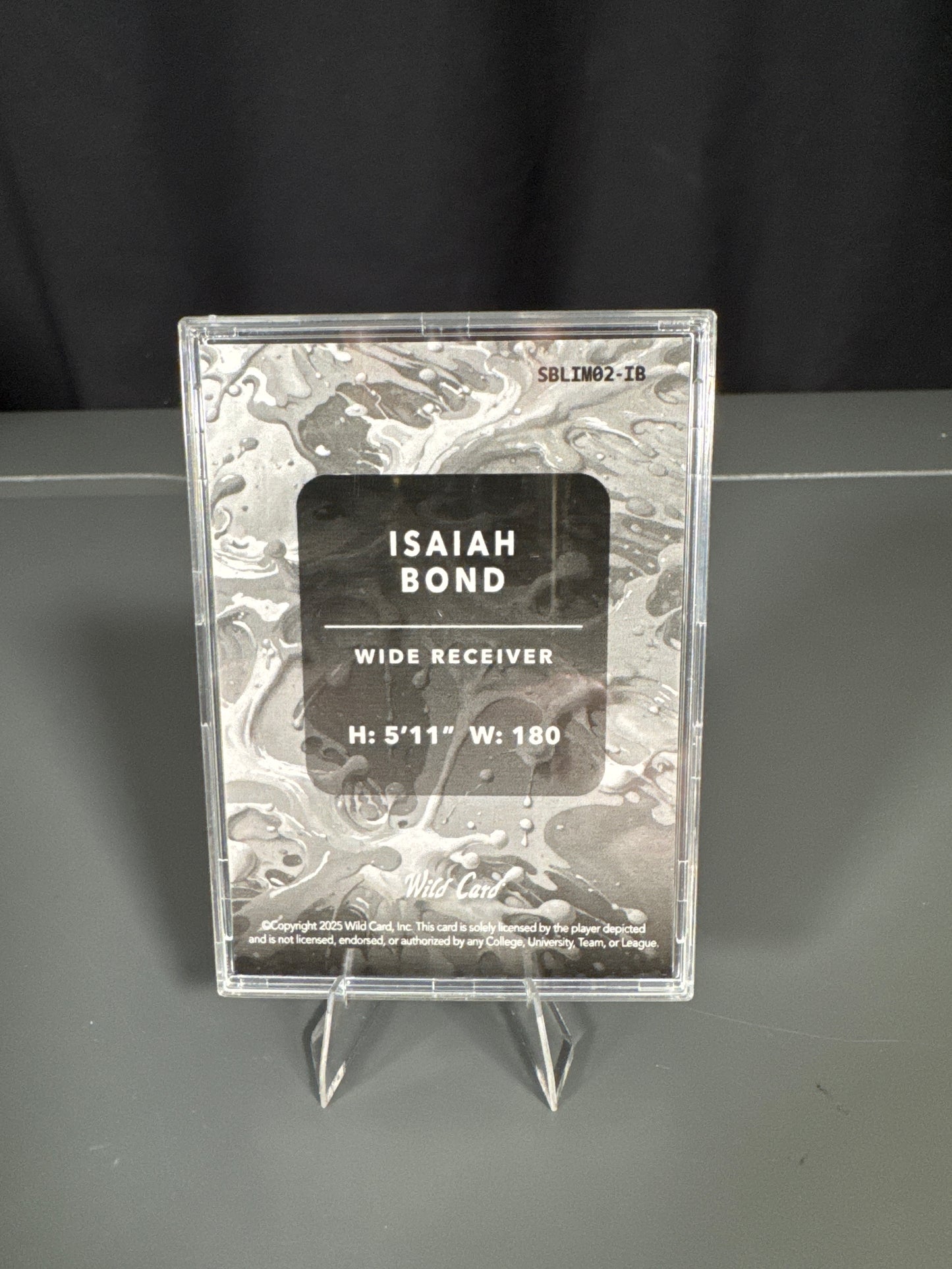 Isaiah Bond Cleveland Browns Card