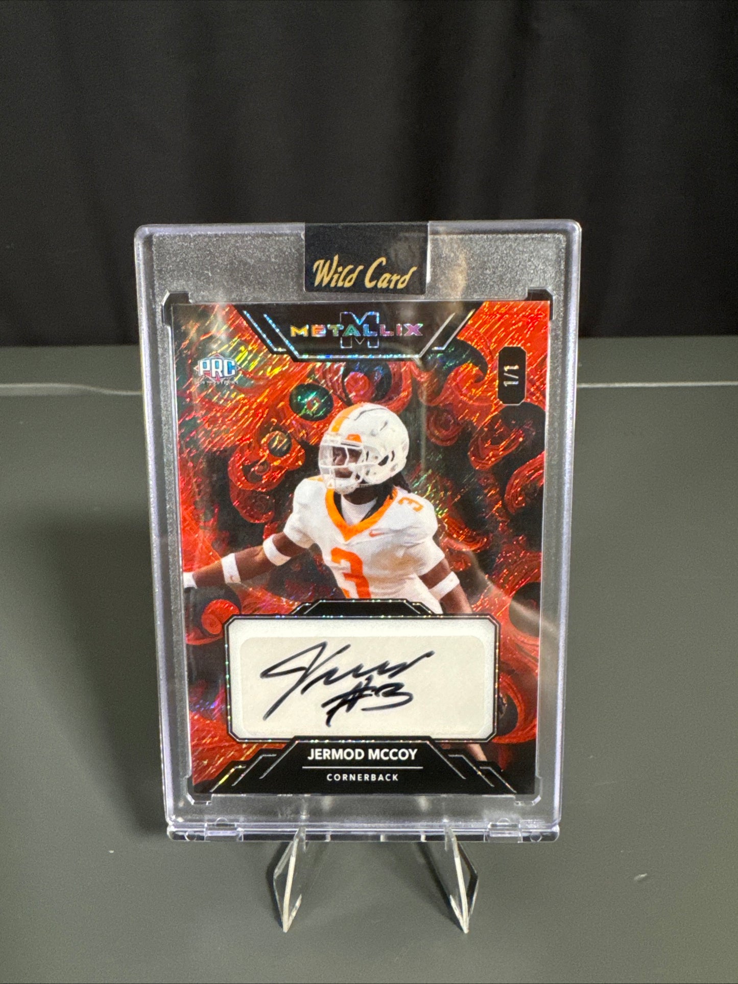 Jermod McCoy Tennessee Volunteers Card